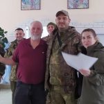 Local helping in Ukraine any way he can