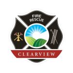 Firefighters going door-to-door during Fire Prevention Week