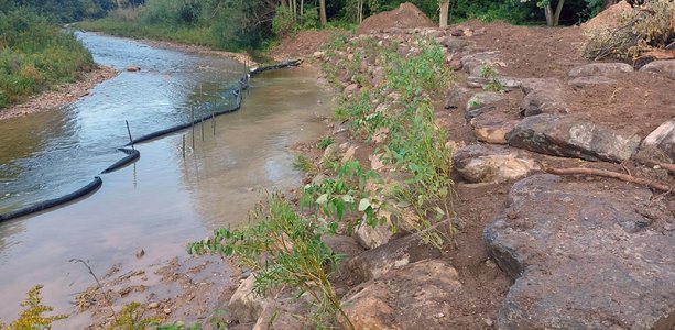 Mad River bank stabilization work complete – The Creemore Echo